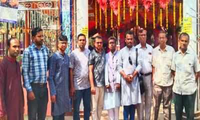 বোয়ালখালীতে বিনয়বাঁশী শিল্পীগোষ্ঠী কর্তৃক মহোৎসব পরিদর্শন