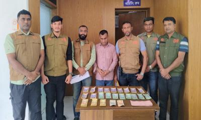 ডিবি পুলিশের বিশেষ অভিযানে বিপুল জাল নোট ও ভারতীয় রুপি সহ আটক ১
