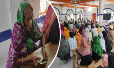 শরণখোলায় শতাধিক দরিদ্র পরিবারের মাঝে নগদ অর্থ বিতরণ