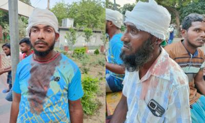 তানোরে তুচ্ছ ঘটনাকে কেন্দ্র করে দেশীয় অস্ত্র নিয়ে মারপিট আহত ৪