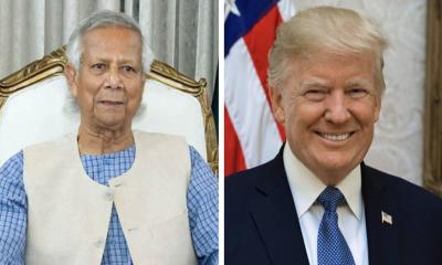বাংলাদেশ ও ড. ইউনূসকে শুভেচ্ছা ট্রাম্পের, সম্পর্ক জোরদারের প্রত্যাশা