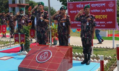 চাঁপাইনবাবগঞ্জে ৫৯ বিজিবির খড়কপুর ও সুরানপুর বিওপির উদ্বোধন