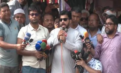 ৪৮ ঘণ্টার জন্য আন্দোলন স্থগিতের ঘোষণা ইশরাকের