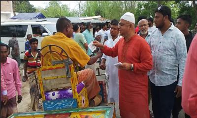 রাষ্ট্র মেরামতের ৩১ দফা বাস্তবায়নে তানোরে গণসংযোগ করলেন এডভোকেট তারেক