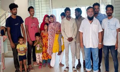 আটক হওয়া ১৫ জনকে কমলগঞ্জ থানায় সোপর্দ করলো বিজিবি