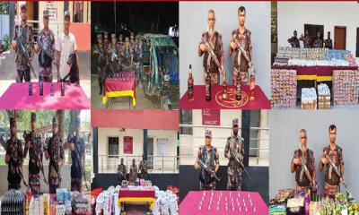 বেনাপোল সীমান্তে ২ কোটি টাকার ভারতীয় পণ্য আটক