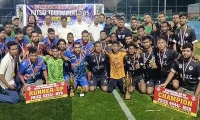 মালদ্বীপে মে দিবস উপলক্ষে কুমিল্লা ভিক্টোরিয়ান ক্লাবের জমকালো ফুটবল টুর্নামেন্ট