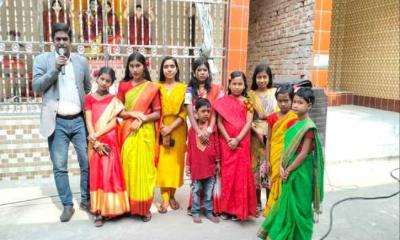 মুকসুদপুরে নানা আয়োজনে সরস্বতী পূজা উদযাপন