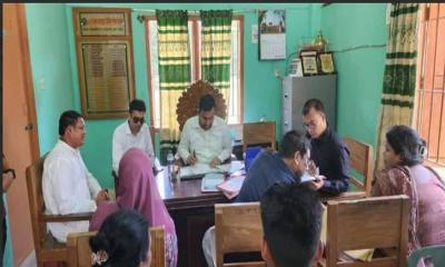 বোয়ালখালীর ইউনিয়ন পরিষদ পরিদর্শনে স্থানীয় সরকার উপ পরিচালক নোমান