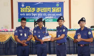 আবারও জেলার শ্রেষ্ঠ ওসি নলছিটির আব্দুস ছালাম