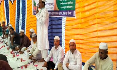 উজিরপুরে দারুল উলূম রসুলাবাদ ইসলামিয়া কওমী মাদ্রাসার উদ্যোগে ইফতার মাহফিল অনুষ্ঠিত