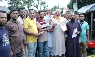 মুকসুদপুরে তারেক রহমানের রাষ্ট্র কাঠামো মেরামতের ৩১ দফার লিফলেট বিতরণ