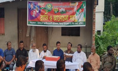 কুষ্টিয়া মিরপুরে শ্রমিক দলের ৪৬ তম প্রতিষ্ঠা বার্ষিকী পালিত 