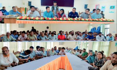 তিতাসে অস্থায়ী পশুর হাটের ইজারা সম্পন্ন