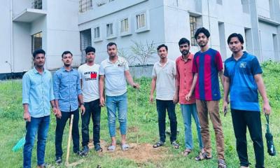 কুবি শাখা ছাত্রদলের বৃক্ষরোপণ কর্মসূচি