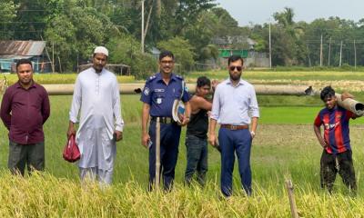 মুরাদনগরে কৃষি জমি রক্ষায় ভ্রাম্যমান আদালতের অভিযান, জরিমানা