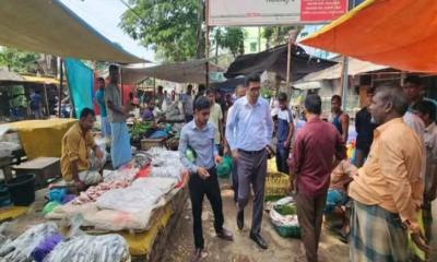 বোয়ালখালীতে মাছ বাজারে প্রশাসনের অভিযান