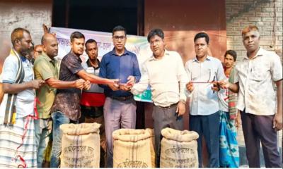 তানোরে অভ্যন্তরীণ বোরো ধান চাল সংগ্রহের শুভ উদ্বোধন