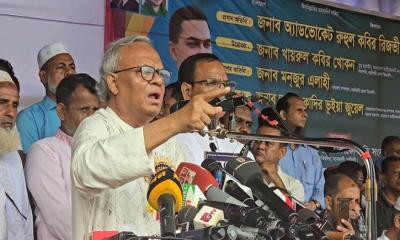 নরসিংদী সংস্কার কখনও বটগাছের মতো এক জায়গায় দাঁড়িয়ে থাকে না : রিজভী