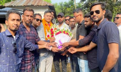 দীর্ঘ ১৫ বছর পর নিজ এলাকায় ফিরলেন সাবেক ছাত্রদল নেতা শেখ মো. আতিকুর