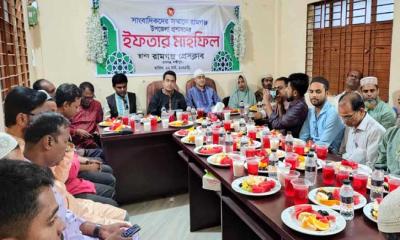 রামগঞ্জে সাংবাদিকদের সম্মানে উপজেলা প্রশাসনের ইফতার