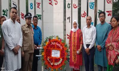 মুকসুদপুরে ২৬ মার্চ ৩১ বার তোপধ্বনিতে স্বাধীনতা দিবসের সূচনা