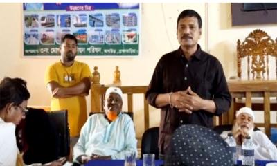 চেয়ারম্যান প্রার্থীকে ‘কুলাঙ্গার’ বললেন আখাউড়া পৌর মেয়র