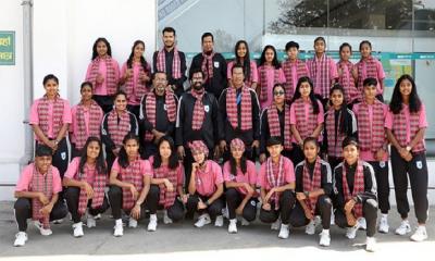 নেপালে পৌঁছেছে বাংলাদেশ নারী ফুটবল দল