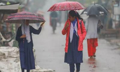 পরপর দু’দিন বৃষ্টির বার্তা দিলো আবহাওয়া অধিদপ্তরের