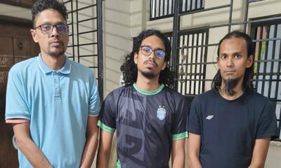 উত্তরা থেকে হিযবুত তাহরীরের তিন সদস্য গ্রেপ্তার