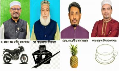 দুমকীতে উপজেলা পরিষদ নির্বাচনে আ‍‍`লীগে চতুর্মুখী লড়াই