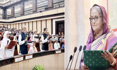 তিন সিটির মেয়র-কাউন্সিলরকে শপথ পাঠ করালেন প্রধানমন্ত্রী