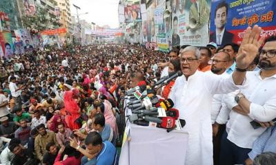 সরকার ভয়ে মিথ্যা প্রোপাগান্ডা ছড়াচ্ছে: মির্জা ফখরুল