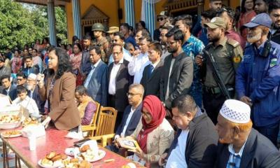 বড়াইগ্রামের ৬ ধর্মপল্লীতে উৎসবমুখর পরিবেশে বড়দিন পালিত