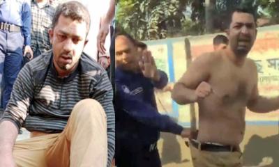 ছাত্রলীগের সাবেক আহ্বায়ককে মারধর করে পুলিশে সোপর্দ