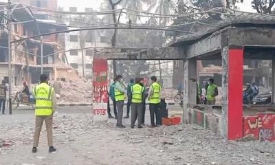 এবার ধানমন্ডি ৩২ নম্বরে গেল সিআইডির ক্রাইম সিন