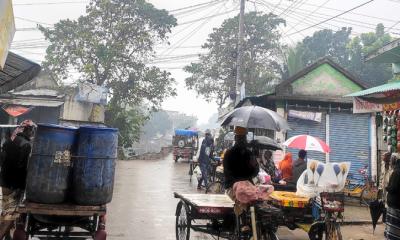 ভাঙ্গুড়ায় শীতের সকালে ঘন কুয়াশার সঙ্গে বৃষ্টি: ভোগান্তি