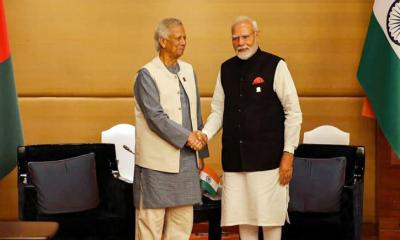 ইউনূস-মোদির বৈঠক : হাসিনার প্রত্যাবর্তন, সীমান্ত হত্যা ও তিস্তা নিয়ে আলোচনা
