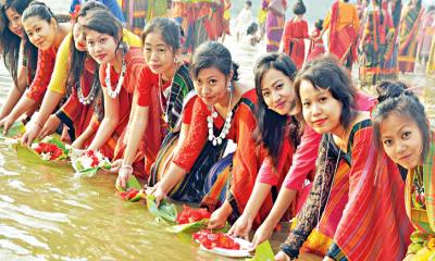 খাগড়াছড়িতে চলছে ১৫ দিনব্যাপী বৈসাবি মেলা