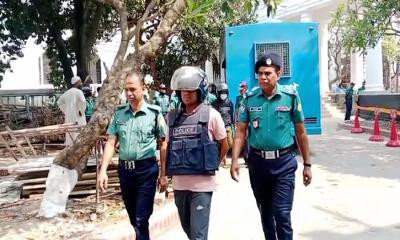 সাবেক তিন পুলিশ কর্মকর্তা আন্তর্জাতিক অপরাধ ট্রাইব্যুনালে