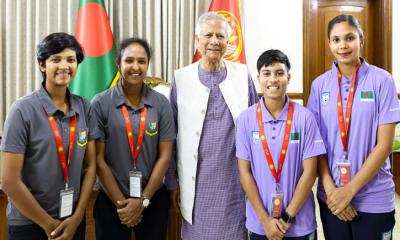 ড. ইউনূসের সঙ্গে কাতার যাচ্ছেন ৪ নারী ক্রীড়াবিদ