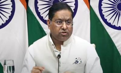 পশ্চিমবঙ্গে সহিংসতা নিয়ে বাংলাদেশের মন্তব্য ‍‍`অযৌক্তিক‍‍`: রণধীর জয়সওয়াল