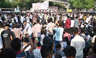 শেখ হাসিনার স্বদেশ প্রত্যাবর্তন দিবসে ঢাবিতে শোভাযাত্রা