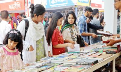 ‘একুশে বইমেলায়  বিক্রি ৬০ কোটি টাকার বই’