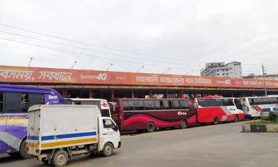 মহাখালী-কাকলী পর্যন্ত দূরপাল্লার বাসে যাত্রী তোলা বন্ধ