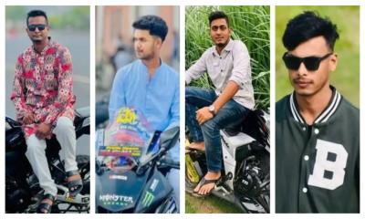 মাদারীপুরে ৩ মোটরসাইকেলের সংঘর্ষে ৪ যুবক নিহত
