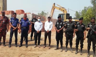 ২৩ কোটি টাকা জরিমানা, ৬২৮ ইটভাটা বন্ধ, ১ লাখ ৬৪ হাজার কেজি পলিথিন জব্দ