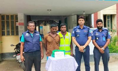 শালিখায় গাঁজাসহ আটক ১