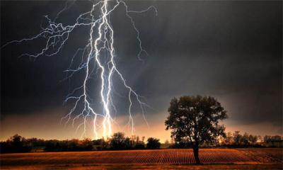 মদনে বজ্রপাতে একজন নিহত