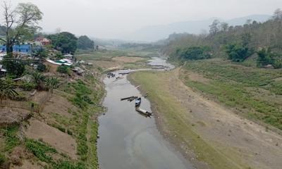 পরিবেশ বিপর্যয়ের প্রভাবে রূপ হারাচ্ছে সাঙ্গু নদী